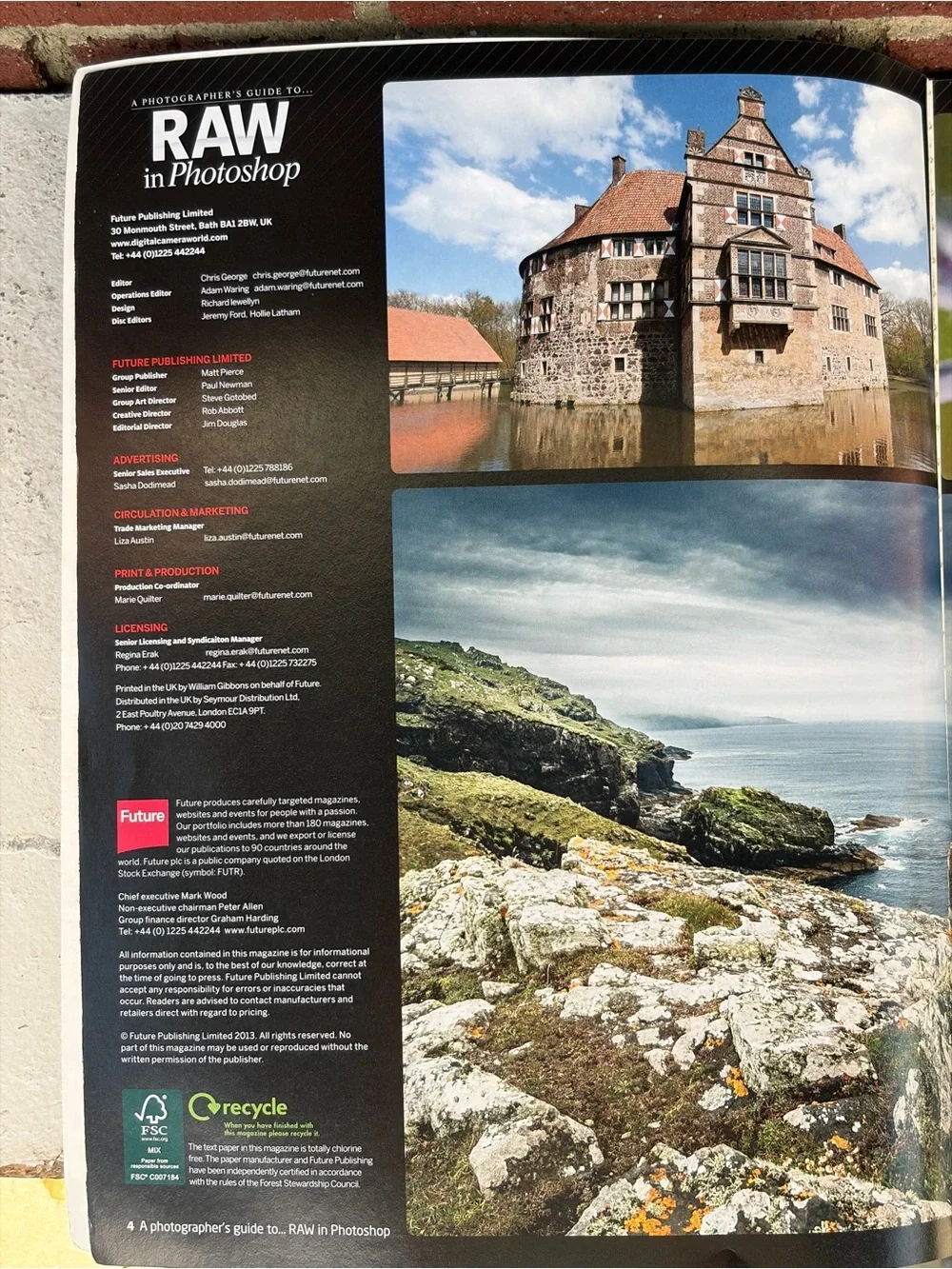 RAW IN PHOTOSHOP MAGAZINE 2013 WITH FREE DISC
